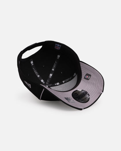 New Era Las Vegas Raiders 'Piping' 9FORTY A-Frame Snapback Black/White