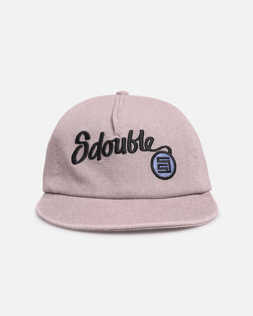 S Double Canvas Cap Grey