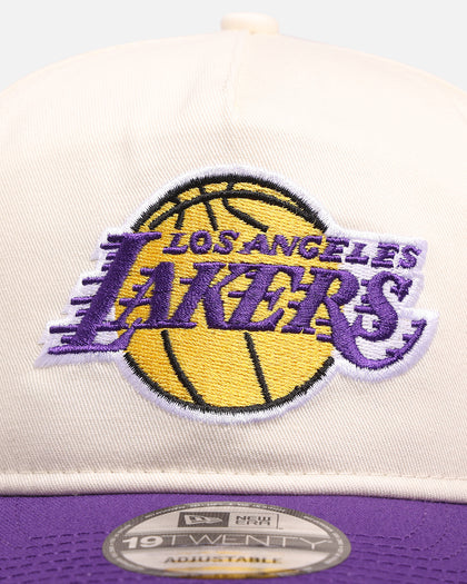 New Era Los Angeles Lakers 'Stripe' 19TWENTY Snapback Chrome/Official Team Color
