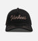 New Era New York Yankees 'Rope Script' 9FORTY A-Frame Snapback Black/White