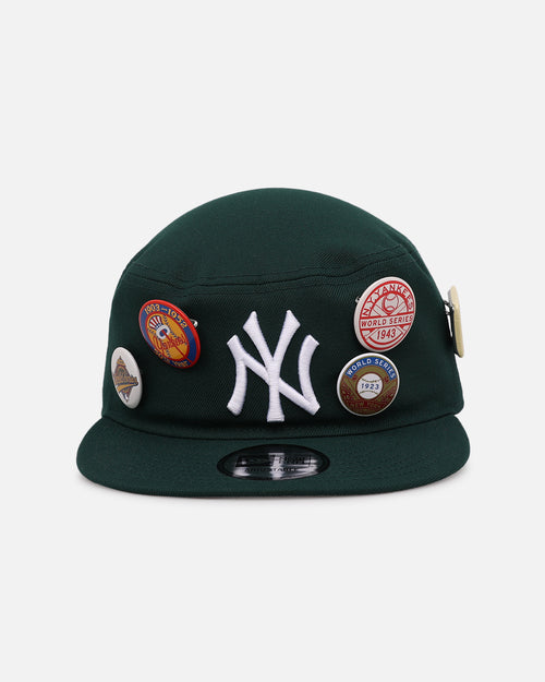 New Era New York Yankees 'Vintage Pin Painter' Painter Snapback Dark Green