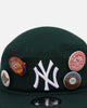 New Era New York Yankees 'Vintage Pin Painter' Painter Snapback Dark Green