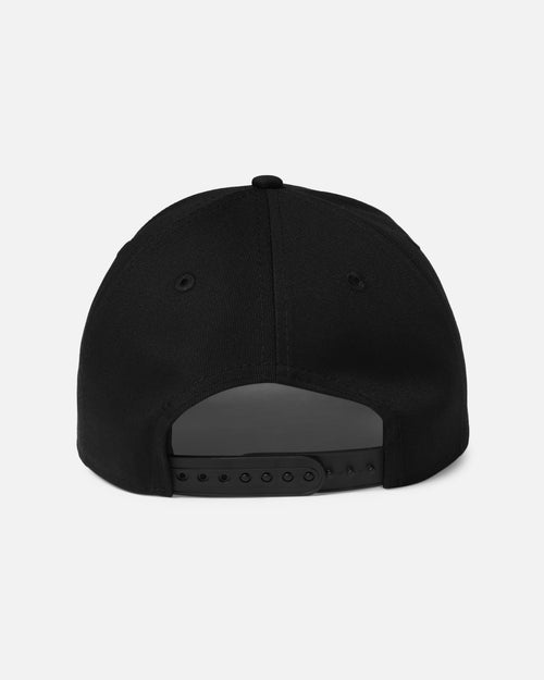 New Era Oklahoma City Thunder 'NBA Black On Black' 9FORTY A-Frame Snapback Black