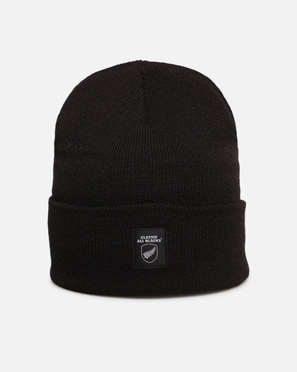 Mitchell & Ness Classic All Blacks Cuffed Beanie Solid Black