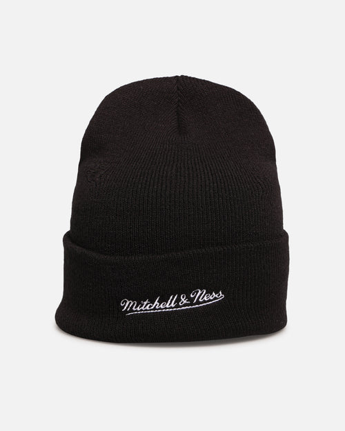 Mitchell & Ness Classic All Blacks Cuffed Beanie Solid Black