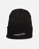 Mitchell & Ness Classic All Blacks Cuffed Beanie Solid Black