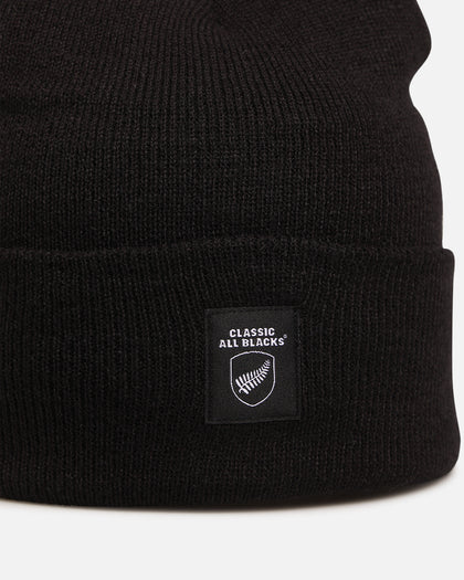 Mitchell & Ness Classic All Blacks Cuffed Beanie Solid Black