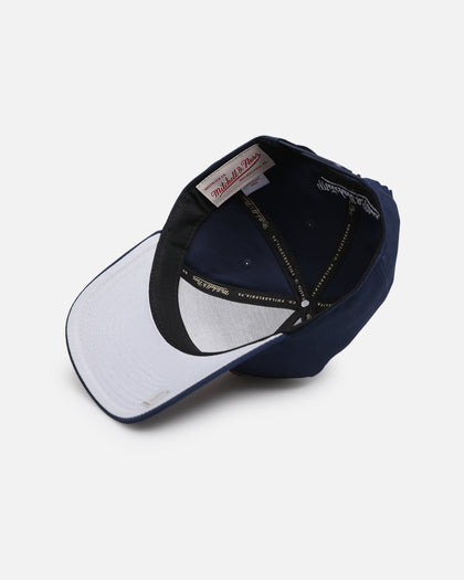 Mitchell & Ness Cleveland Cavaliers 'Upside Down Logo' Pro Pinch Snapback Navy