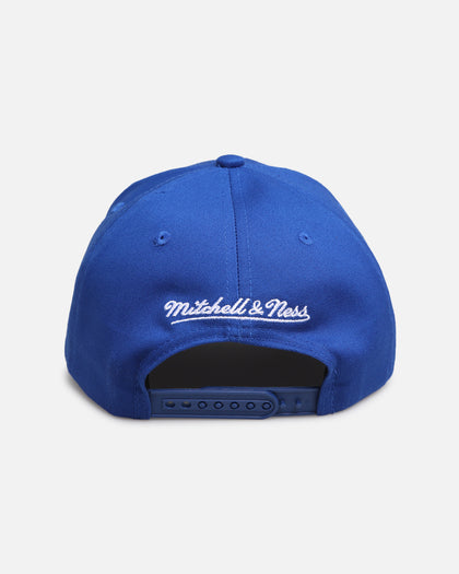 Mitchell & Ness New York Knicks 'Upside Down Logo' Pro Pinch Snapback Blue