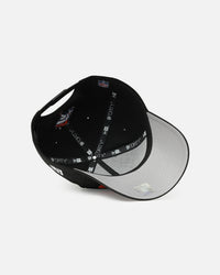 New Era Denver Broncos 'Upside Down Logo' 9FORTY A-Frame Snapback Black