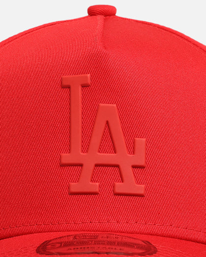 New Era Los Angeles Dodgers 'Triple Red' 9FORTY A-Frame Snapback Red