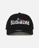 New Era New England Patriots 'Upside Down Logo' 9FORTY A-Frame Snapback Black