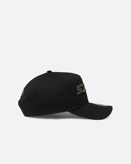 New Era New York Jets 'Upside Down Logo' 9FORTY A-Frame Snapback Black