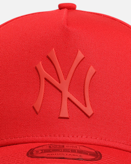 New Era New York Yankees 'Triple Red' 9FORTY A-Frame Snapback Red