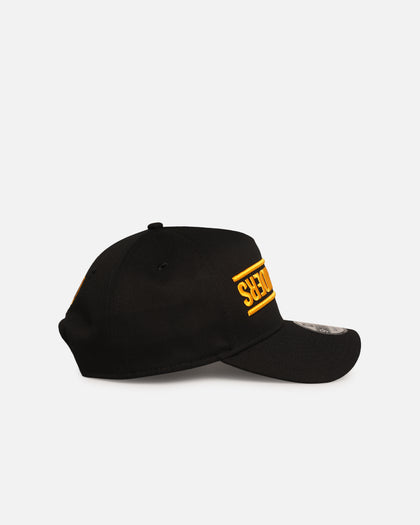 New Era Washington Commanders 'Upside Down Logo' 9FORTY A-Frame Snapback Black