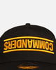New Era Washington Commanders 'Upside Down Logo' 9FORTY A-Frame Snapback Black