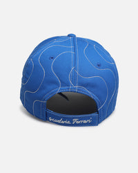 Puma X Scuderia Ferrari Monza Baseball Strapback Cap Steer Blue