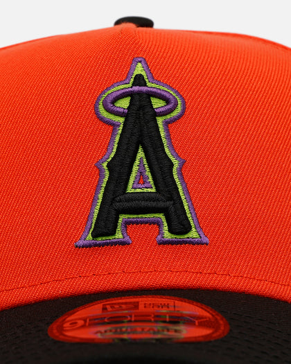 New Era Los Angeles Angels 'Halloween' 9FORTY A-Frame Snapback Orange/Black