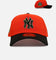 New Era New York Yankees 'Halloween' 9FORTY A-Frame Snapback Orange/Black