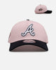 New Era Atlanta Braves 'Pink Crown' 9FORTY A-Frame Snapback Pink