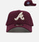 New Era Atlanta Braves 'Plum' 9FORTY A-Frame Snapback Plum