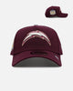 New Era Los Angeles Chargers 'Plum' 9FORTY A-Frame Snapback Plum