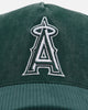47 Brand Los Angeles Angels 'Apollo Cord Dark Green' 47 Offside Snapback Dark Green