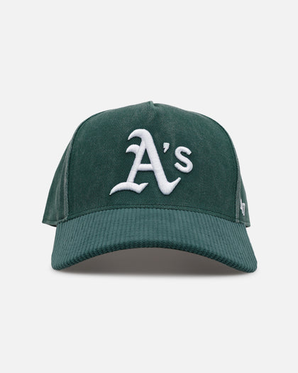 47 Brand Oakland Athletics 'Apollo Cord Dark Green' 47 Offside Snapback Dark Green