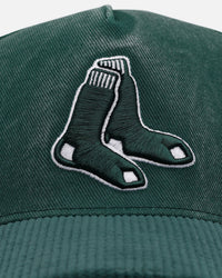 47 Brand Boston Red Sox 'Apollo Cord Dark Green' 47 Offside Snapback Dark Green