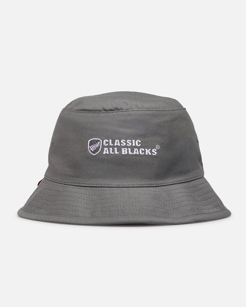 Mitchell & Ness All Blacks Rugby Union Bucket Hat Black