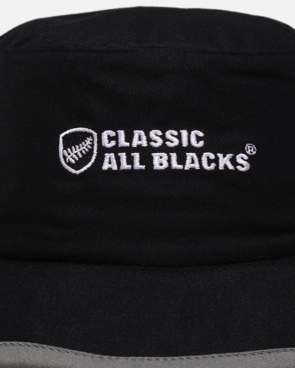 Mitchell & Ness All Blacks Rugby Union Bucket Hat Black