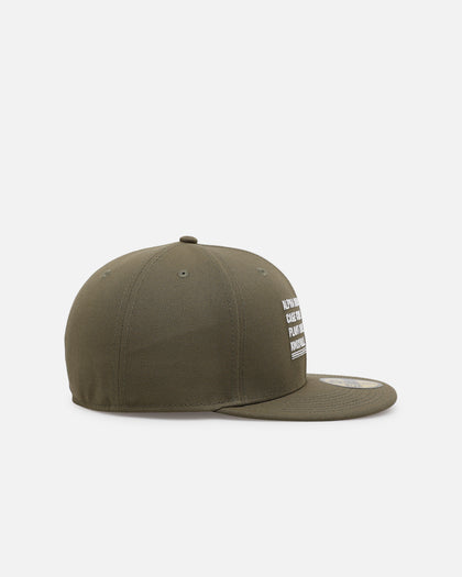 Alpha Industries X New Era Cage Code 59FIFTY Fitted Olive