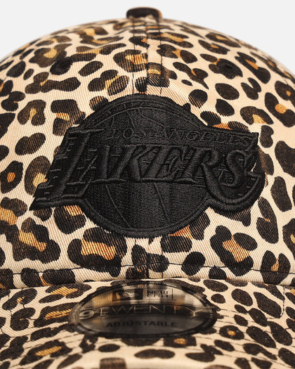 New Era Los Angeles Lakers 'Leopard Print' 9TWENTY Strapback Leopard