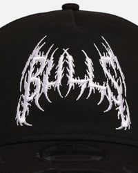 New Era Chicago Bulls 'Hardcore Arch' 9FORTY A-Frame Snapback Black/White
