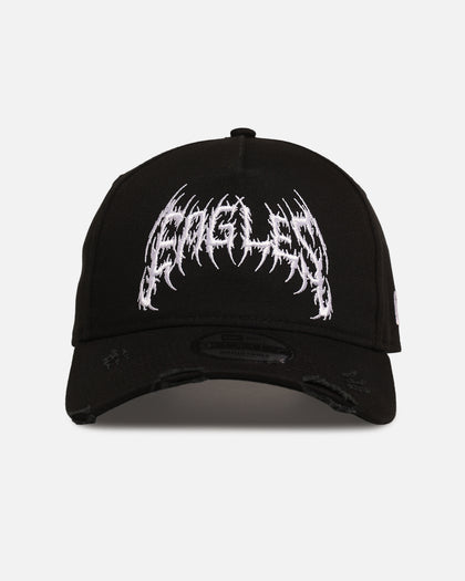 New Era Philadelphia Eagles 'Hardcore Arch' 9FORTY A-Frame Snapback Black/White