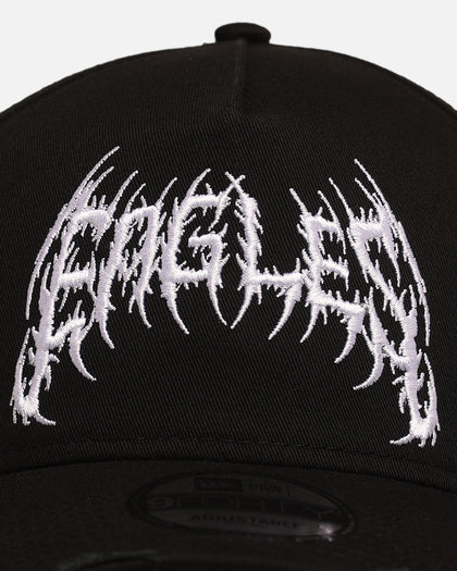 New Era Philadelphia Eagles 'Hardcore Arch' 9FORTY A-Frame Snapback Black/White