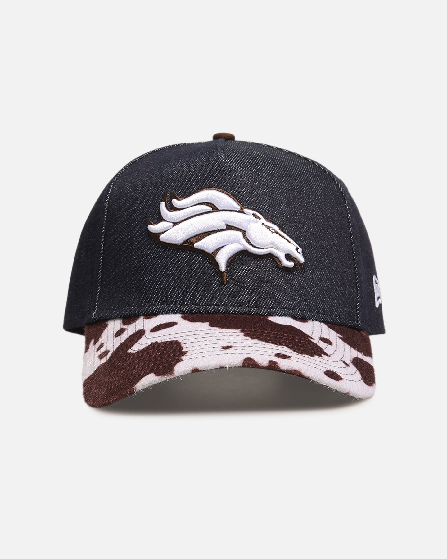 New Era Denver Broncos 'Denim Cowhide' 9FORTY A-Frame Snapback