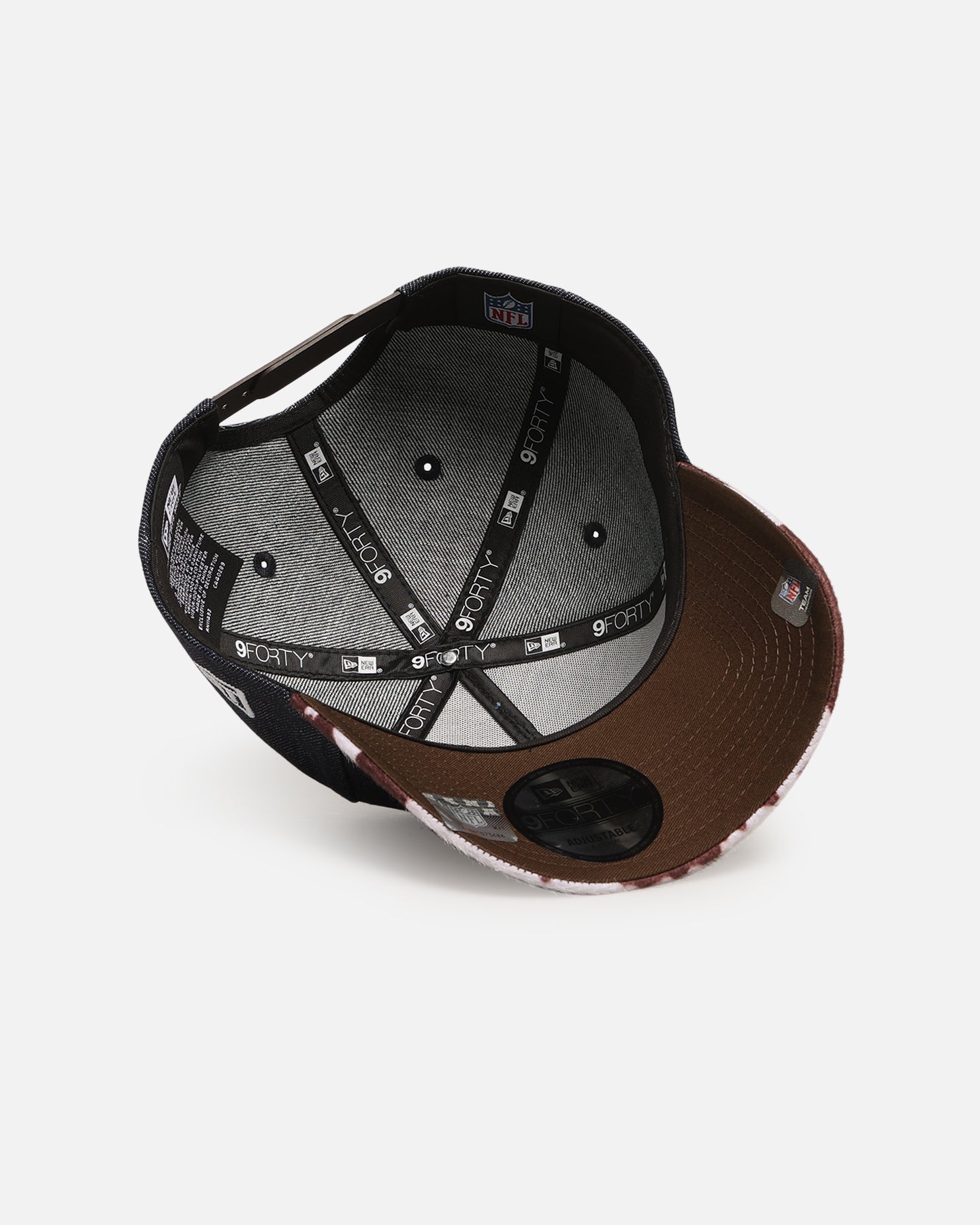 New Era Denver Broncos 'Denim Cowhide' 9FORTY A-Frame Snapback