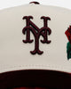 New Era New York Mets 'Velvet Roses' 9FORTY A-Frame Snapback Chrome