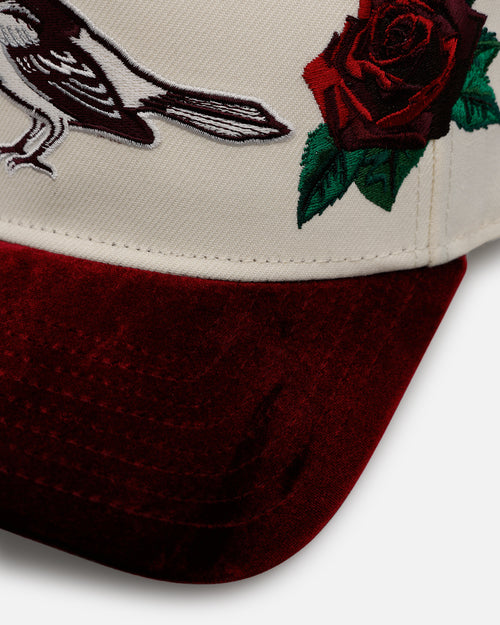 New Era Baltimore Orioles 'Velvet Roses' 9FORTY A-Frame Snapback Chrome