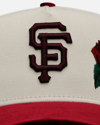 New Era San Francisco Giants 'Velvet Roses' 9FORTY A-Frame Snapback Chrome