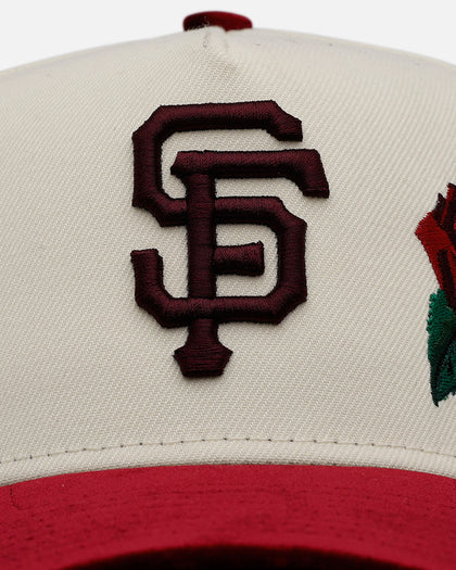 New Era San Francisco Giants 'Velvet Roses' 9FORTY A-Frame Snapback Chrome