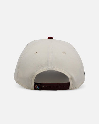 New Era Mexico National Baseball Team 'Velvet Roses' 9FORTY A-Frame Snapback Chrome