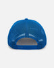 New Era Detroit Lions 'Washed Truckers' 9FORTY A-Frame Trucker Snapback Official Team Color