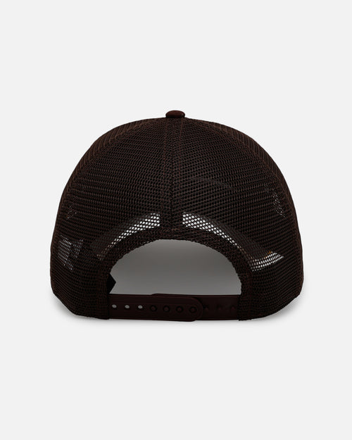 New Era San Diego Padres 'Washed Truckers' 9FORTY A-Frame Trucker Snapback Official Team Color