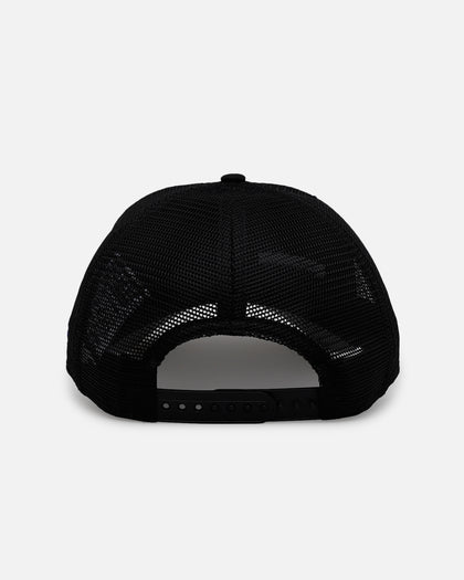 New Era Baltimore Ravens 'Washed Truckers' 9FORTY A-Frame Trucker Snapback Official Team Color