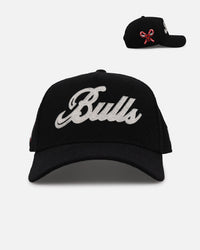 New Era Chicago Bulls 'Candy Cane Side Patch' 9FORTY A-Frame Snapback Official Team Color