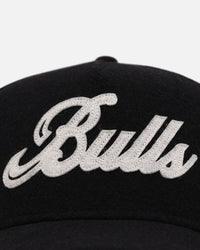 New Era Chicago Bulls 'Candy Cane Side Patch' 9FORTY A-Frame Snapback Official Team Color