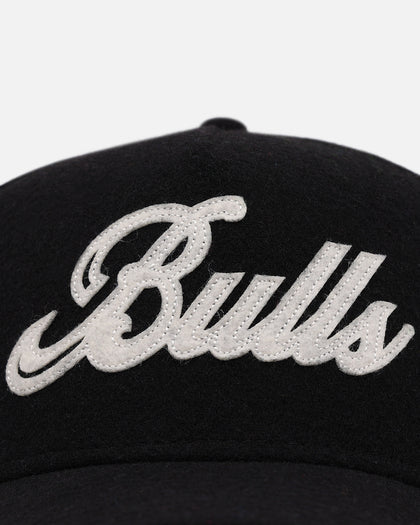 New Era Chicago Bulls 'Candy Cane Side Patch' 9FORTY A-Frame Snapback Official Team Color
