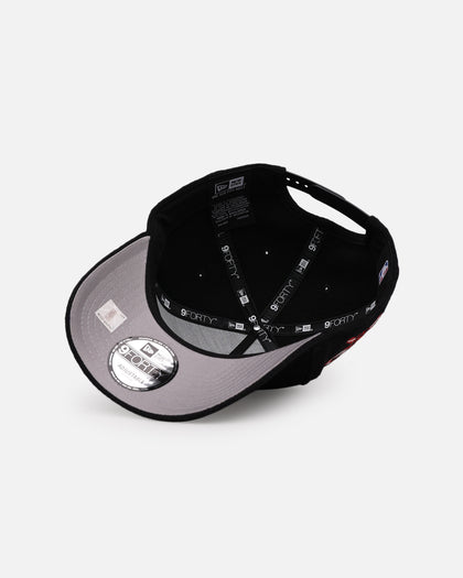 New Era Chicago Bulls 'Candy Cane Side Patch' 9FORTY A-Frame Snapback Official Team Color